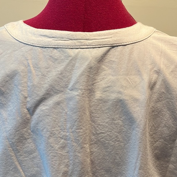 Banana republic    NWT  upscale crop top ivory   sleeveless   button down Size M - Picture 8 of 9